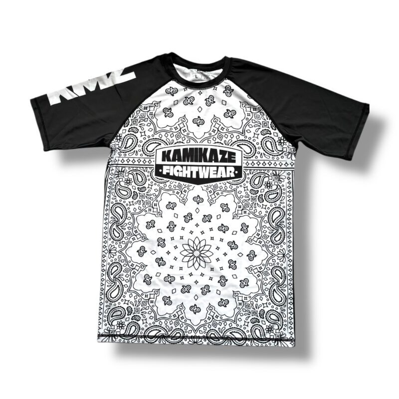 Rashguard PAISLEY-blanco
