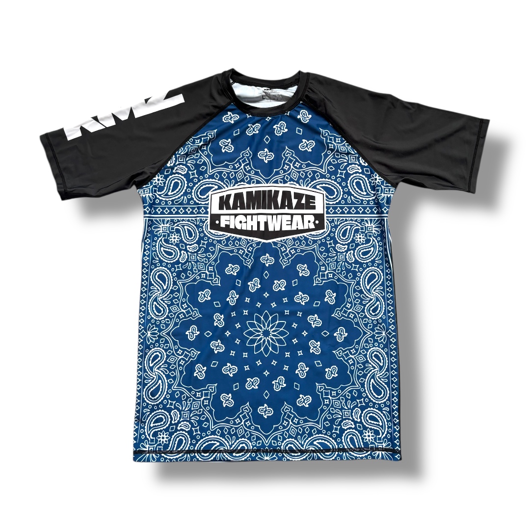 Rashguard PAISLEY-azul