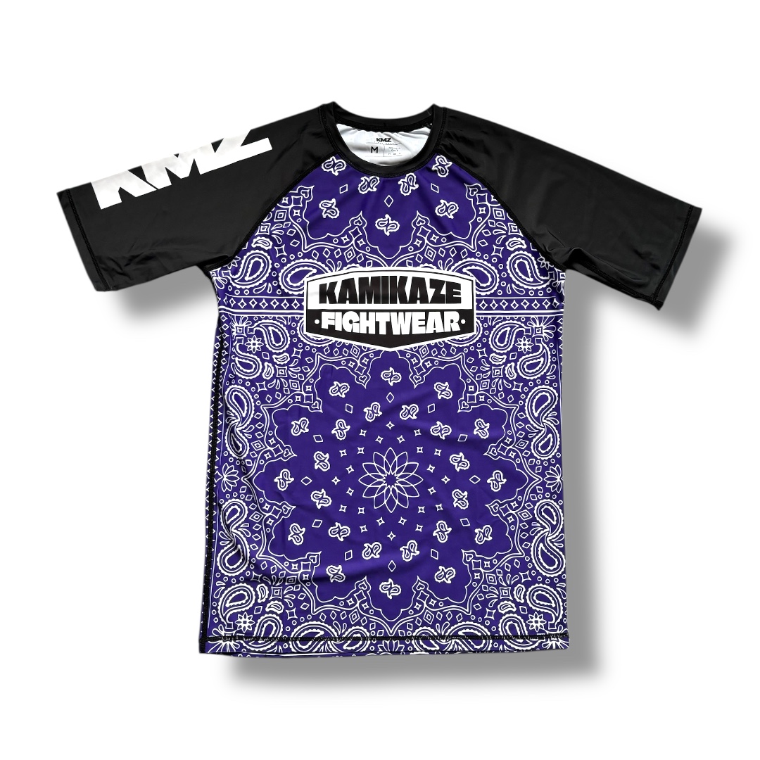 Rashguard PAISLEY-roxa