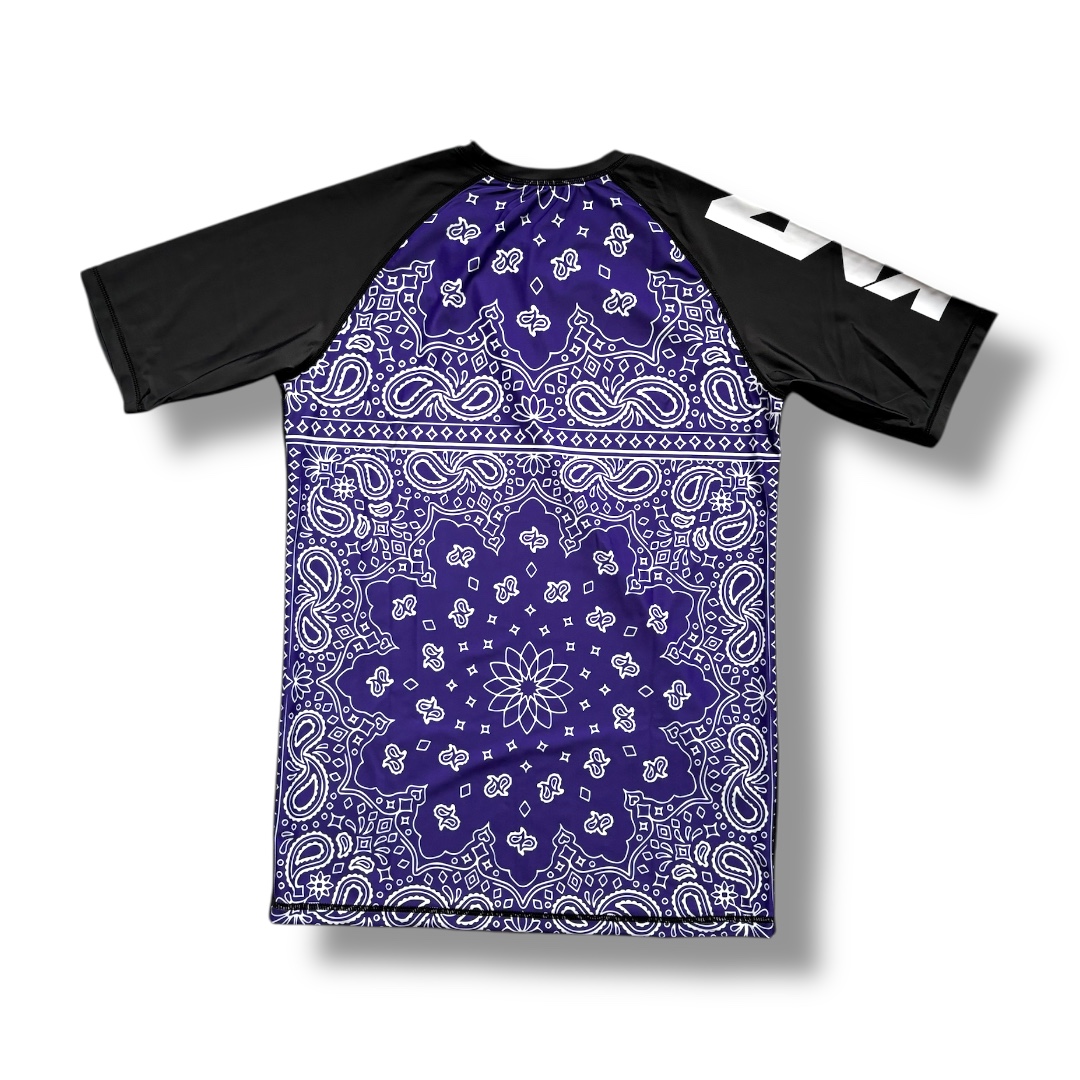 Rashguard PAISLEY-roxa - Imagen 2
