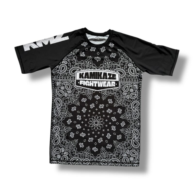 Rashguard PAISLEY-negro