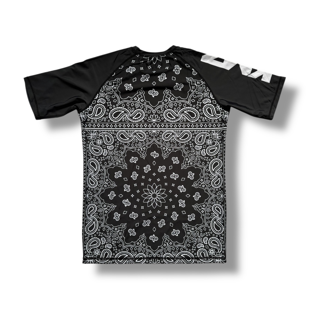 Rashguard PAISLEY-negro - Imagen 2